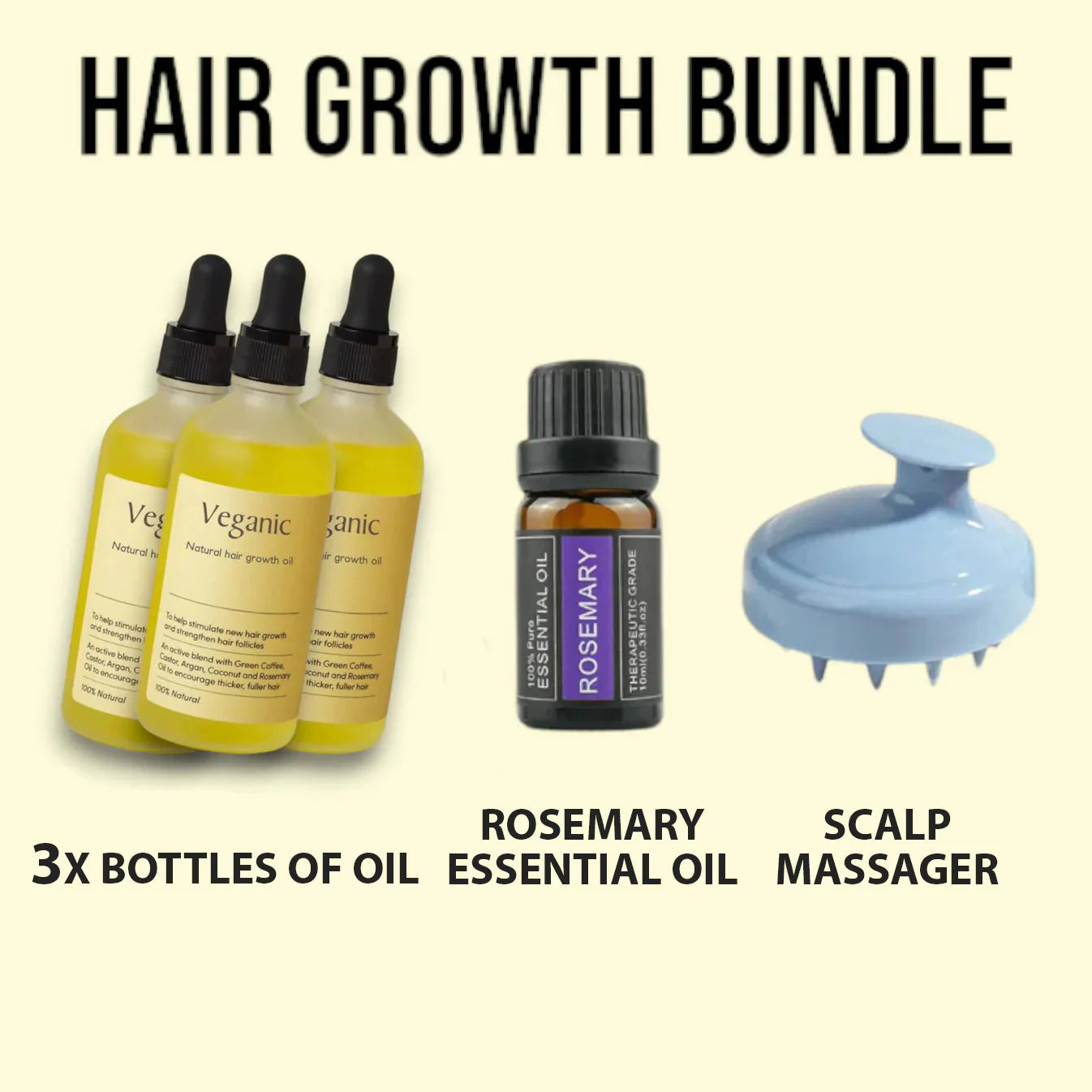 Veganic Natural Hair Growth Oil